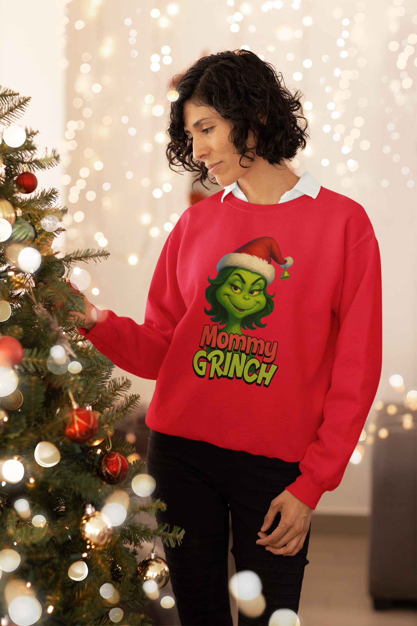 Mommy Grinch T-Shirt / Sweatshirt