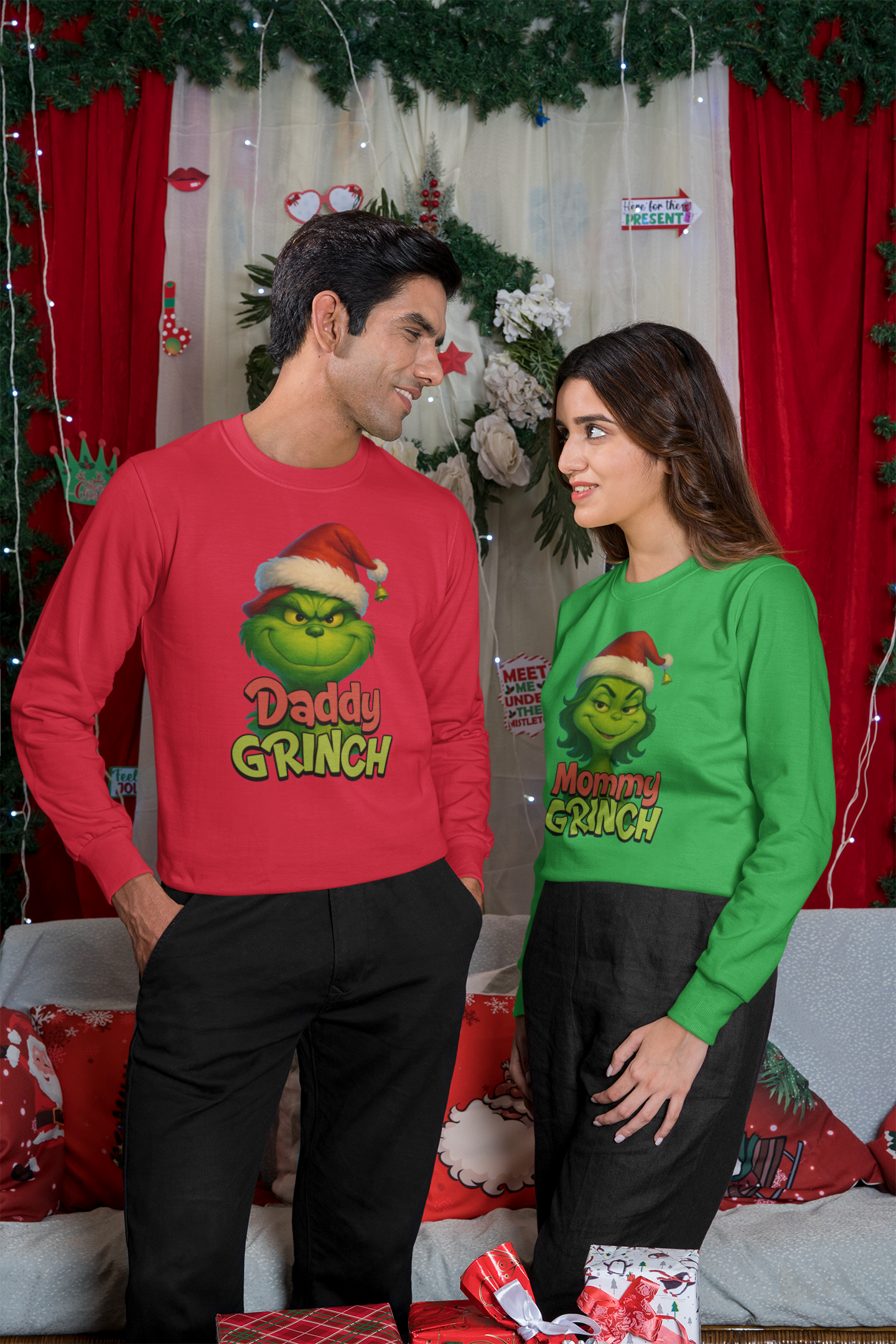 Daddy Grinch T-Shirt / Sweatshirt