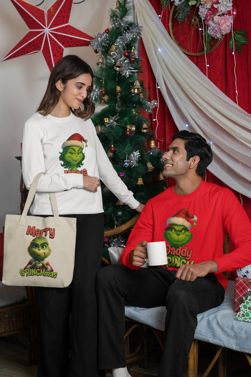 Mama Grinch T-Shirt / Sweatshirt
