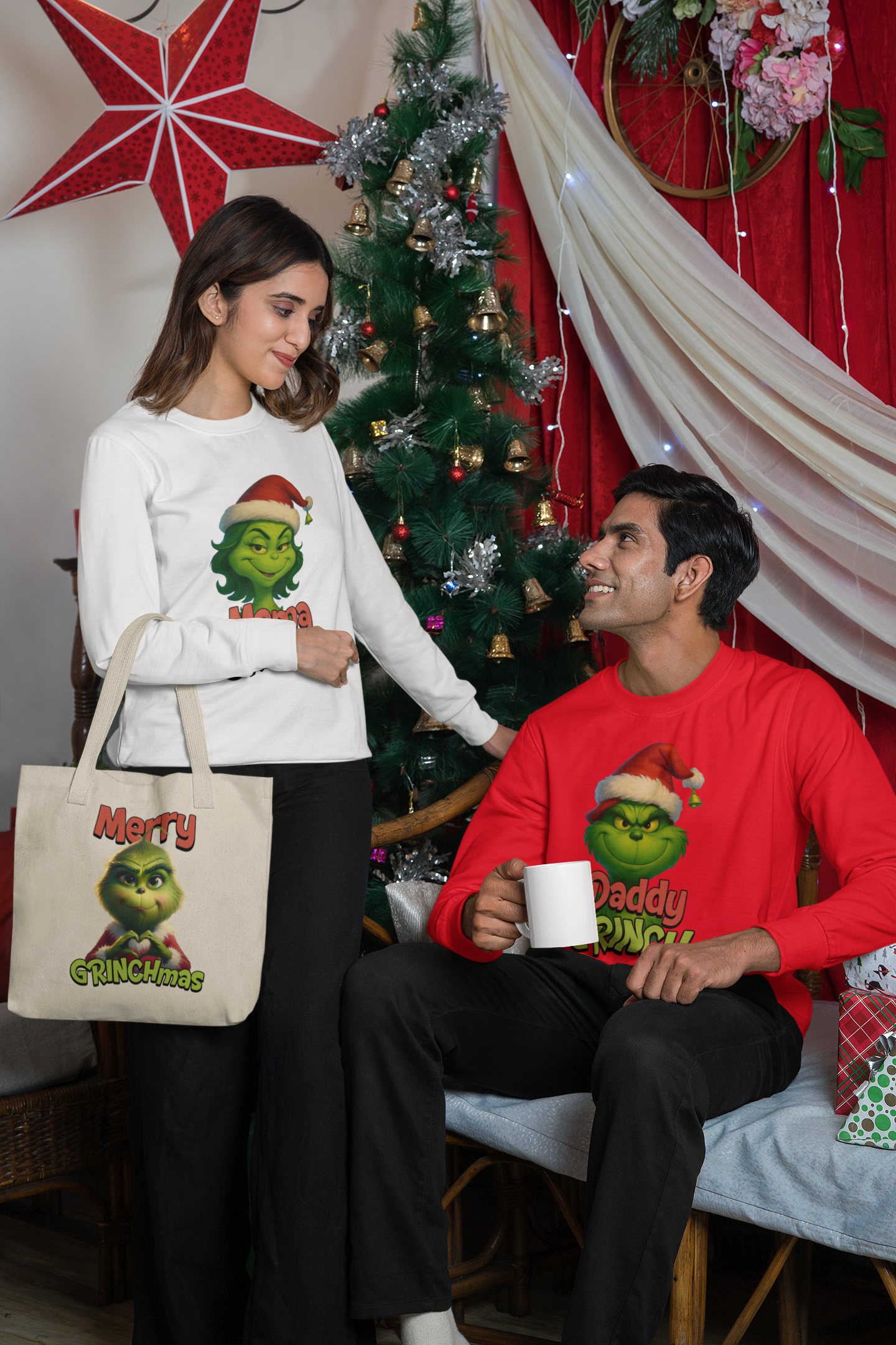 Mama Grinch T-Shirt / Sweatshirt