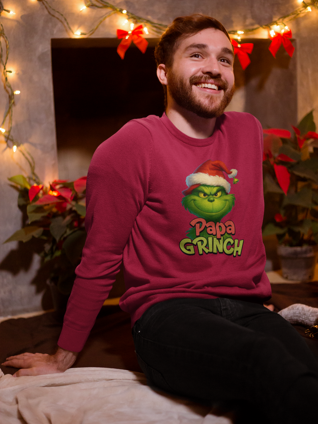 Papa Grinch T-Shirt / Sweatshirt